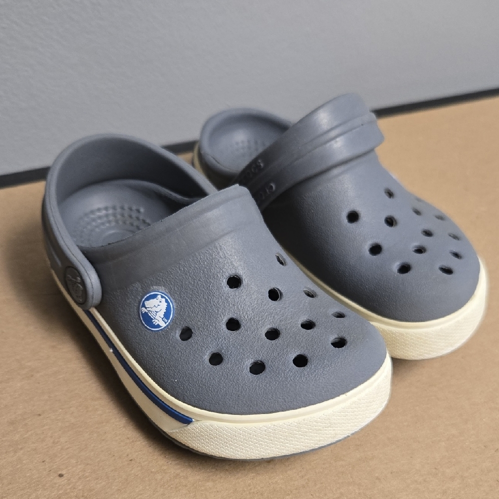 CROCS Toddler Gray Water Shoes